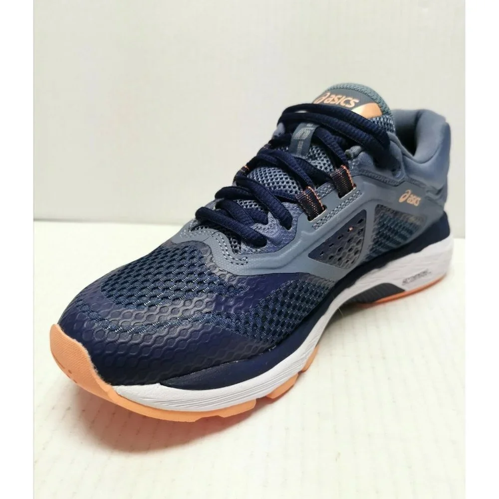 ASICS Women's Gt-2000 6 Indigo Blue/Smoke/Pink Run - Picture 4 of 6